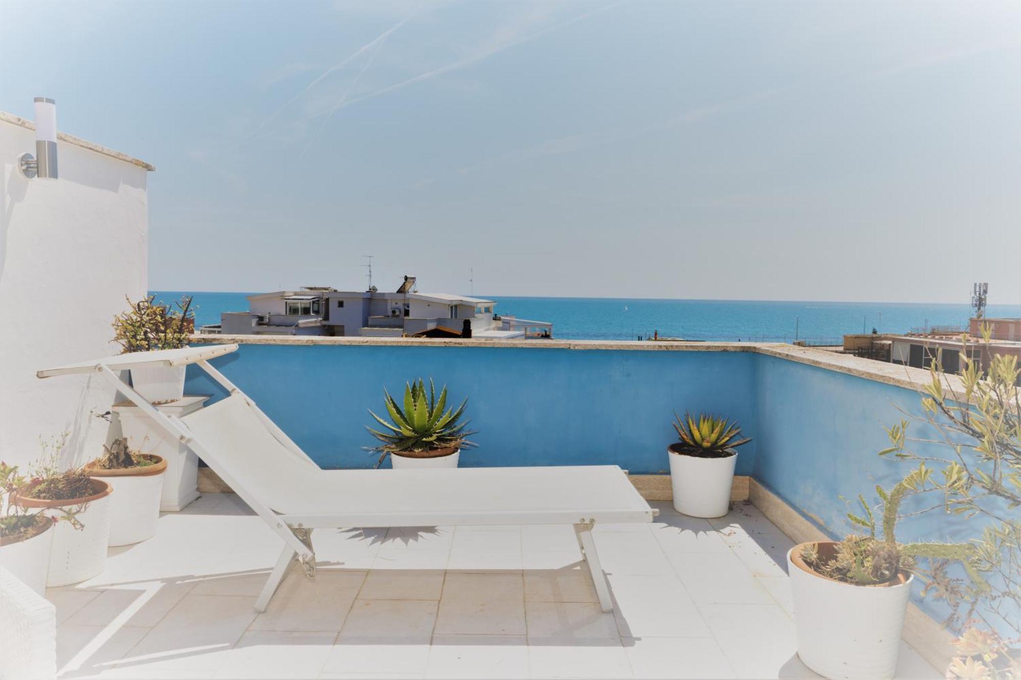 Attico Lux Daire Lido di Ostia Dış mekan fotoğraf
